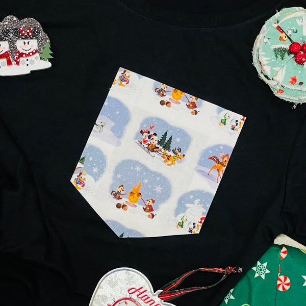 Snow Much Fun Pocket Tee