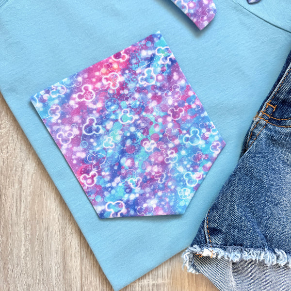 Make it Pink, Make it Blue Pocket Tee