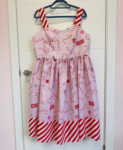 Candy Cane Christmas Dress