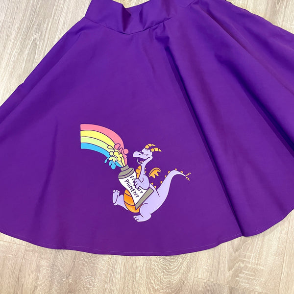 Purple Dragon Skirt
