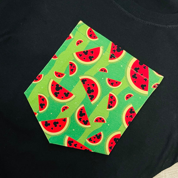 Mickey Watermelon Pocket Tee