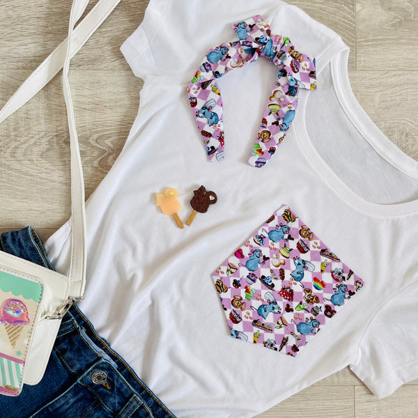 Little Chef Favourite Snacks Pocket Tee