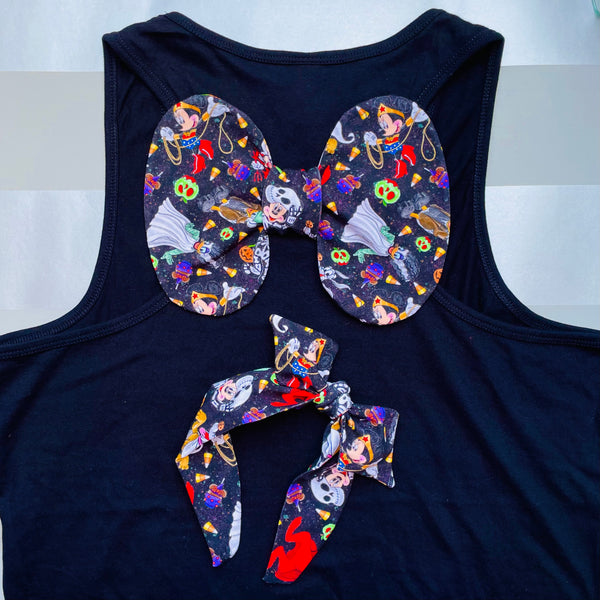 Fab 5 in Fancy Dress Bow Tee