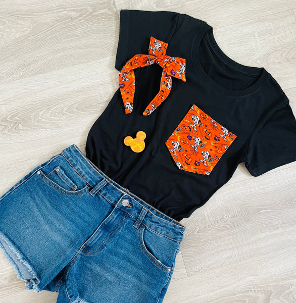 Mouse Skeleton Pocket Tee