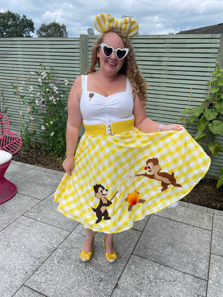 Chipmunks Circle Skirt