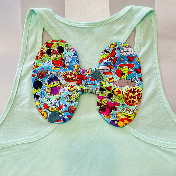 Aliens in Disguise Bow Tee