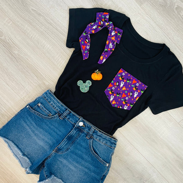 Boo To You Treats Pocket Tee