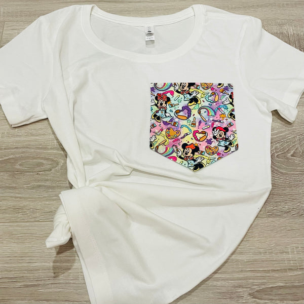 Artist Mouse Pocket Tee