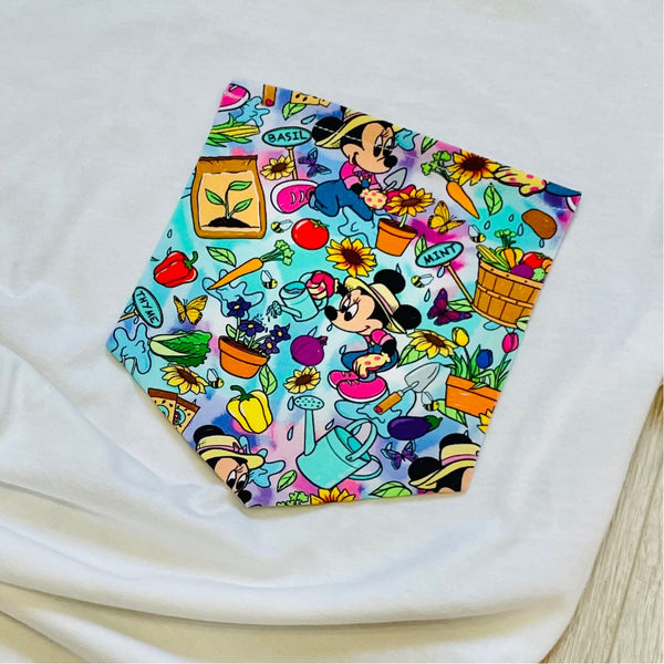 Flower and Garden Festival Pocket Tee