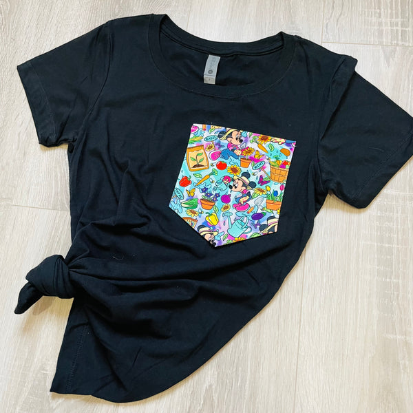 Flower and Garden Festival Pocket Tee