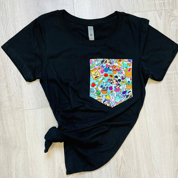 Flower and Garden Festival Pocket Tee