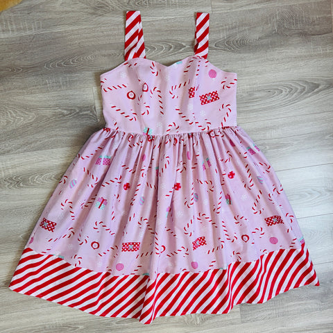 Candy Cane Christmas Dress