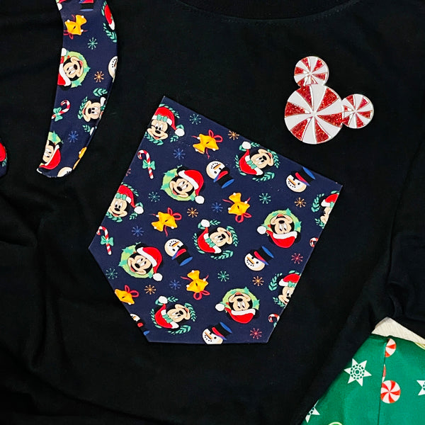 Mice Christmas Pocket Tee