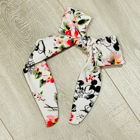 Mickey and Minnie in Bloom Bow Band