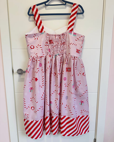Candy Cane Christmas Dress
