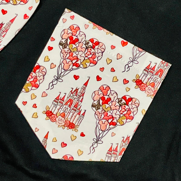 Love Is In The Air Pocket Tee