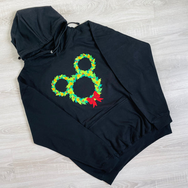 Mouse Wreath Sweatshirt/Hoodie