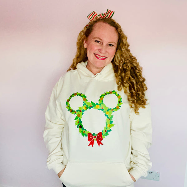 Mouse Wreath Sweatshirt/Hoodie