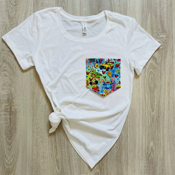 Aliens in Disguise Pocket Tee