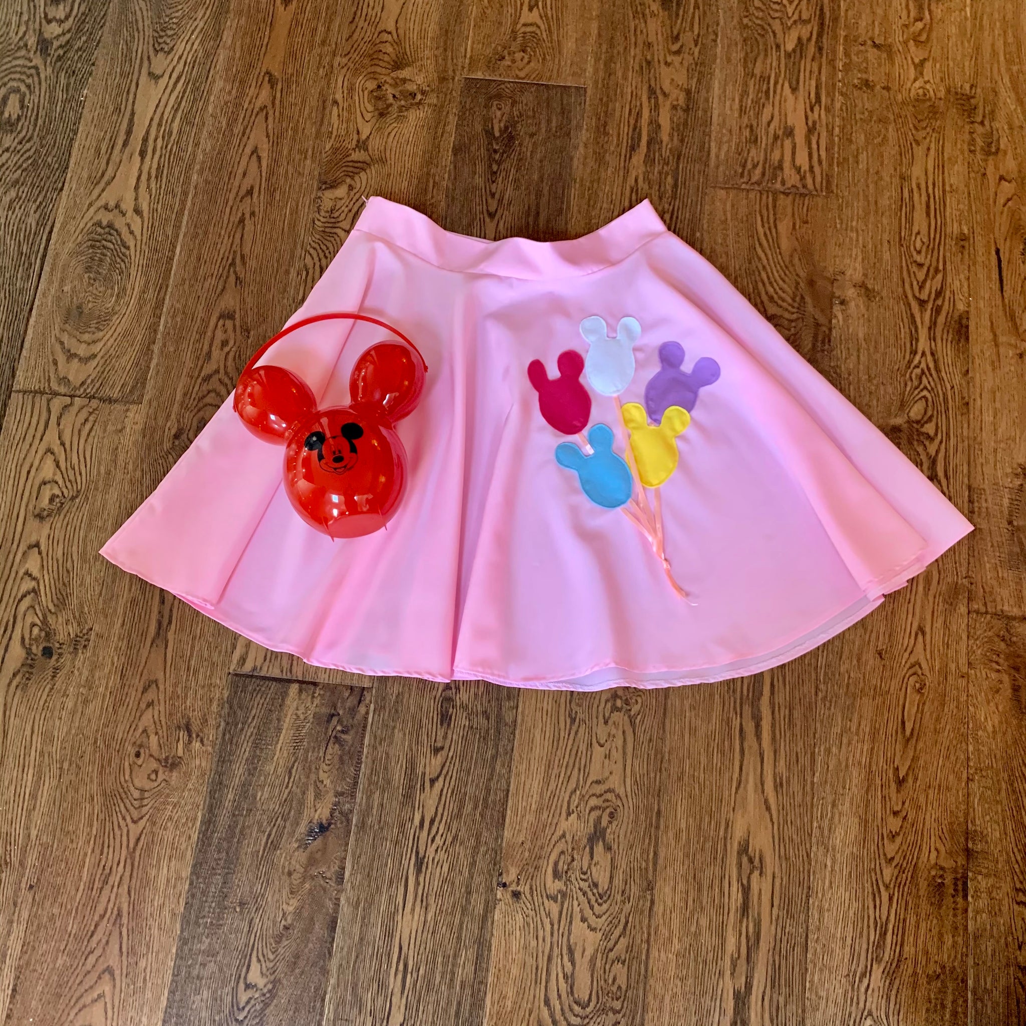 Mickey Balloon Circle Skirt
