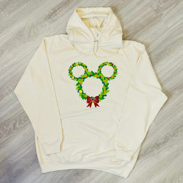 Mouse Wreath Sweatshirt/Hoodie