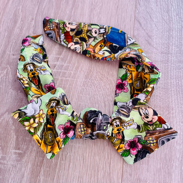 On Safari Bow Band