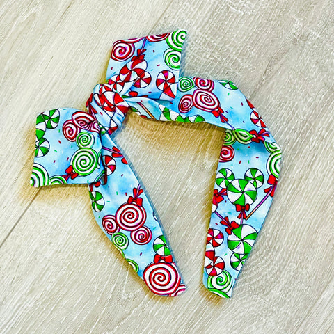 Mickey Candy Canes Bow Band