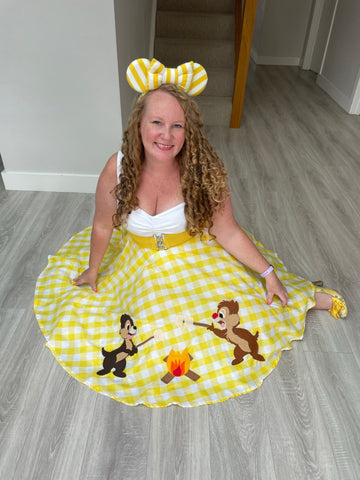 Chip and Dale Circle Skirt