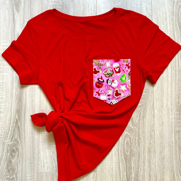 A Sweet Christmas Pocket Tee