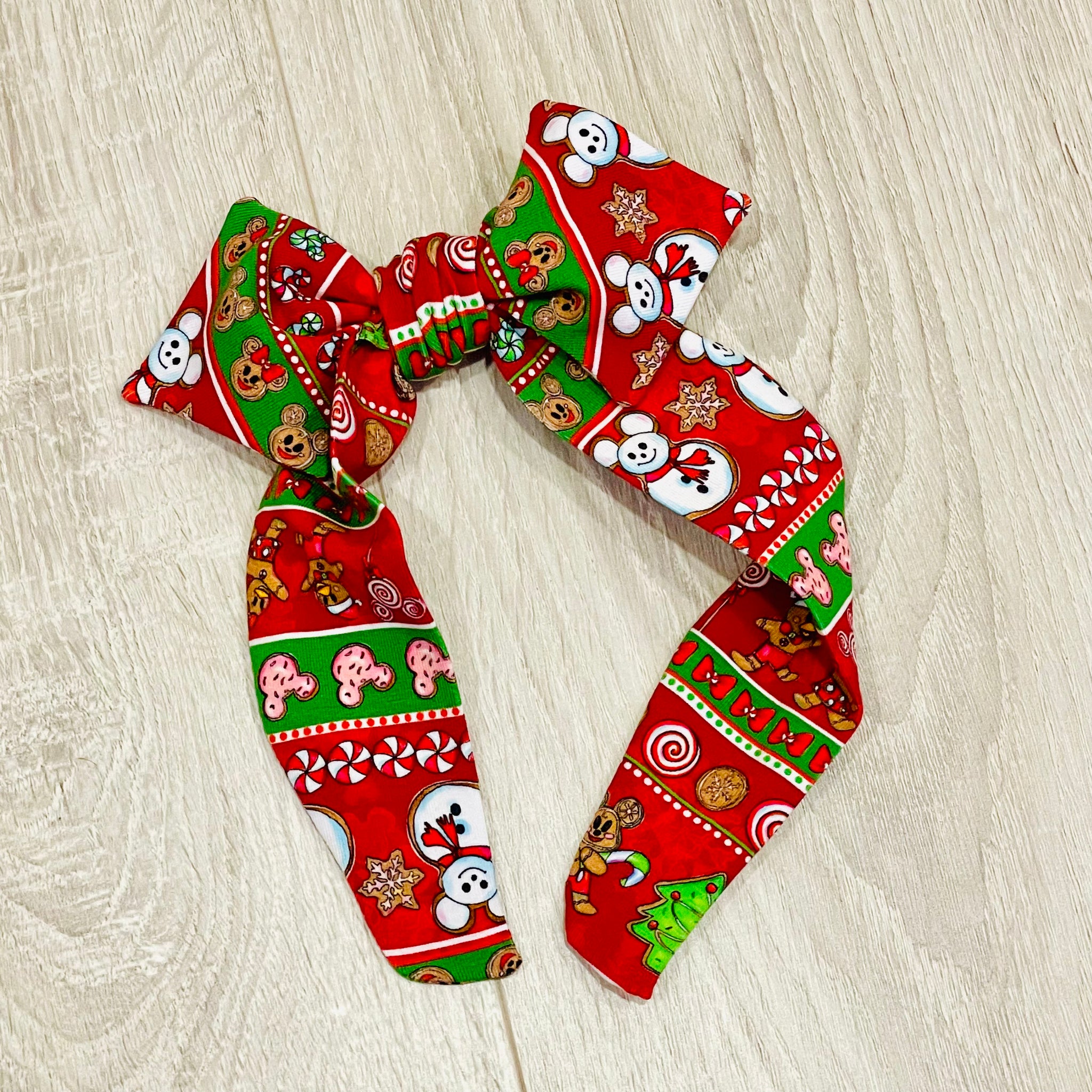 Mickey Cookie Fairisle Bow Band